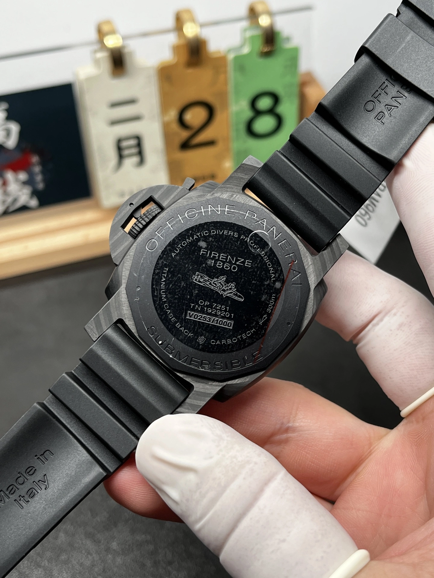 CBD Factory Panerai Submersible Carbotech 47mm PAM01616 1:1 Super Clone – DDP.9010 Movement Functional 405